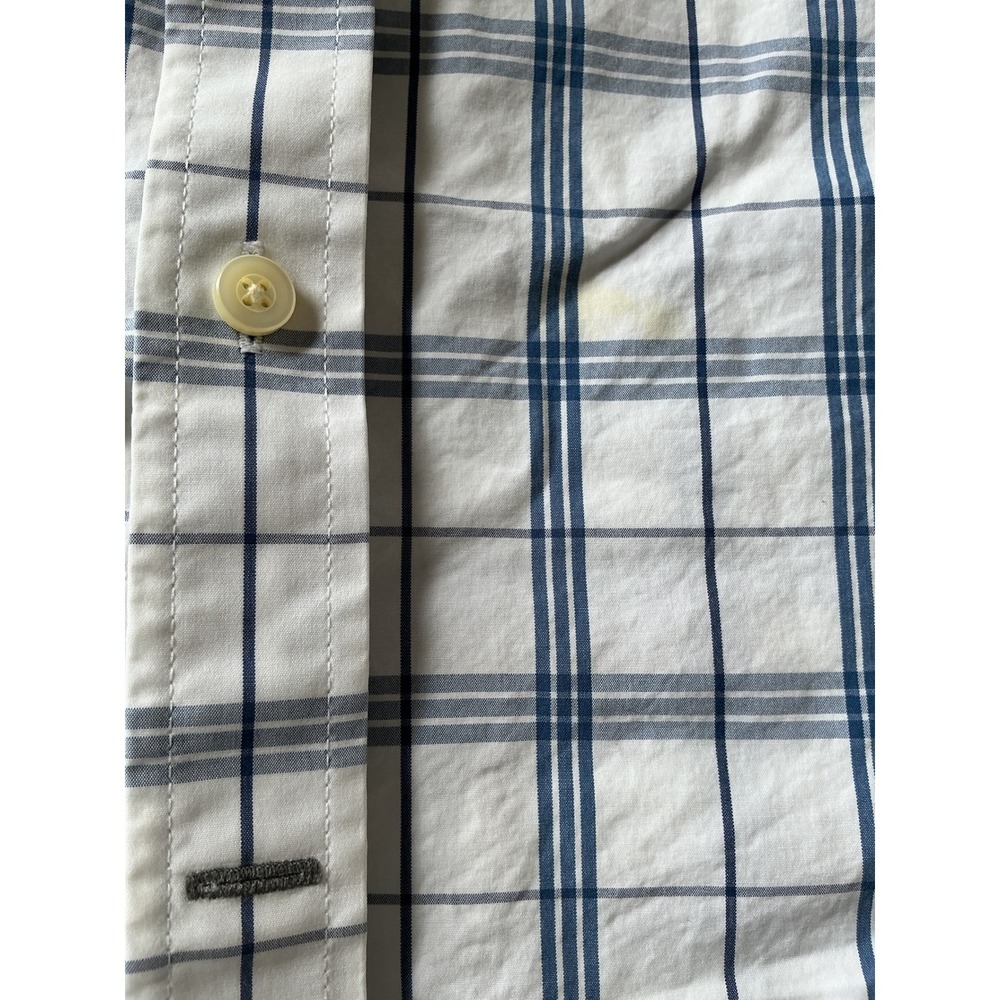 Vintage Abercrombie & Fitch Mens XXL button down dress Y2K Muscle Fit Plaid - Picture 3 of 6